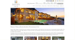 Desktop Screenshot of danaevillas.gr